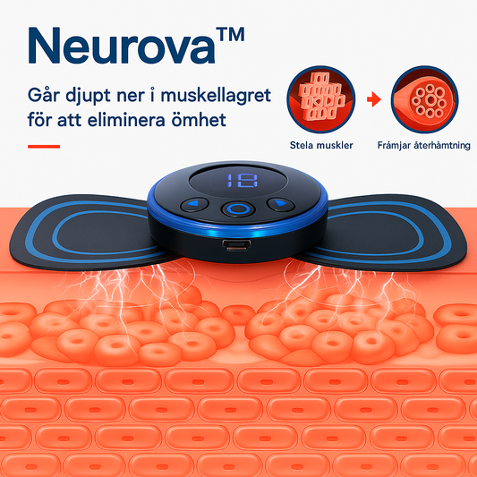 Neurova™ – Avancerad lindring mot nervsmärta